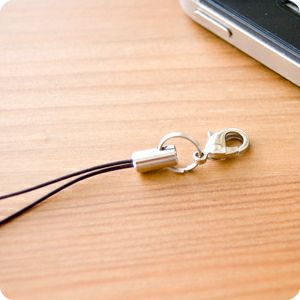 ストラップパーツ(ブラック) 【RCP】