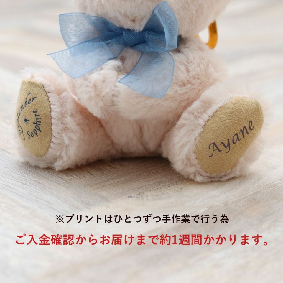 【希少】【レア】ダルマイヤ テディベア Dallmayr Teddy【入手困難】 名入れ可能の誕生石テディベア｜誕生日やバレンタインにぴったり
