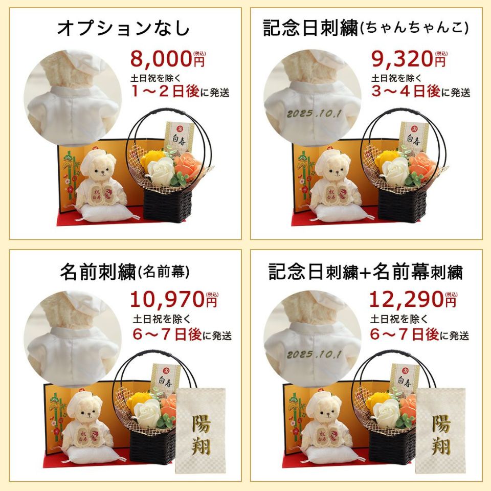 白寿のお祝いベアフレグランスソープフラワー