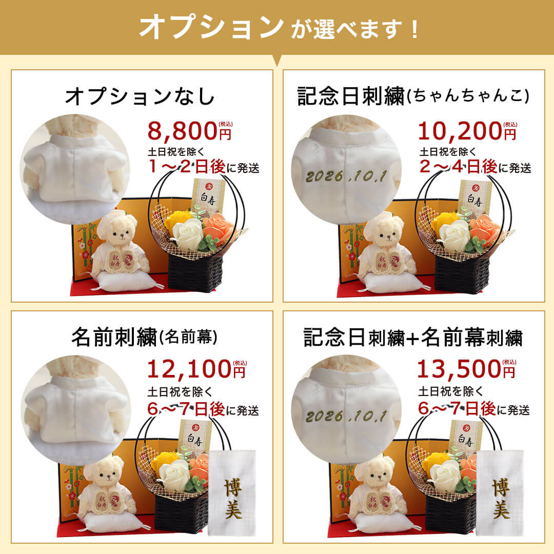 白寿のお祝いベアフレグランスソープフラワー