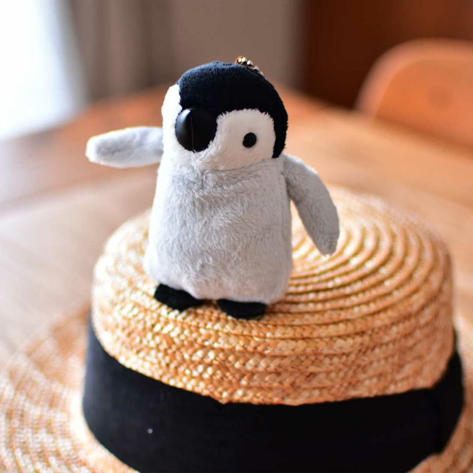 ペンギンぬいぐるみキーホルダー｜10cm プチギフトや誕生日