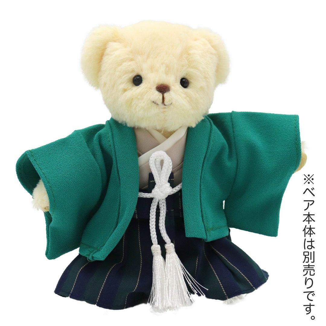 TB羽織袴セット/4S(身長12cm)用 | テディベアギフトのプティルウネット 