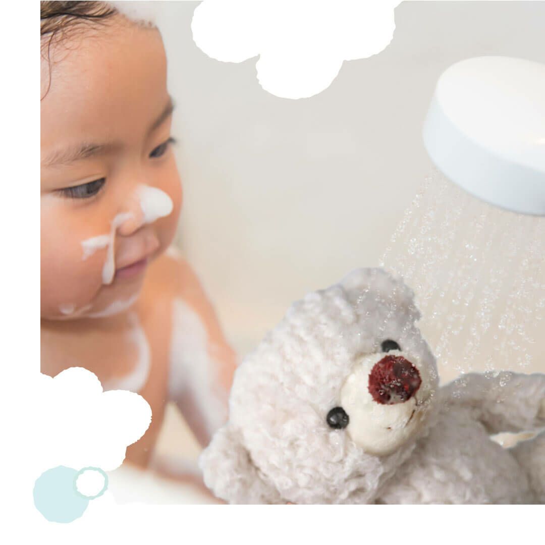 おフロだいすきクマちゃん２ぬいぐるみお風呂おもちゃ知育玩具バスグッズ子供大人家族楽しいバスタイム出産祝い子供誕生日プレゼント