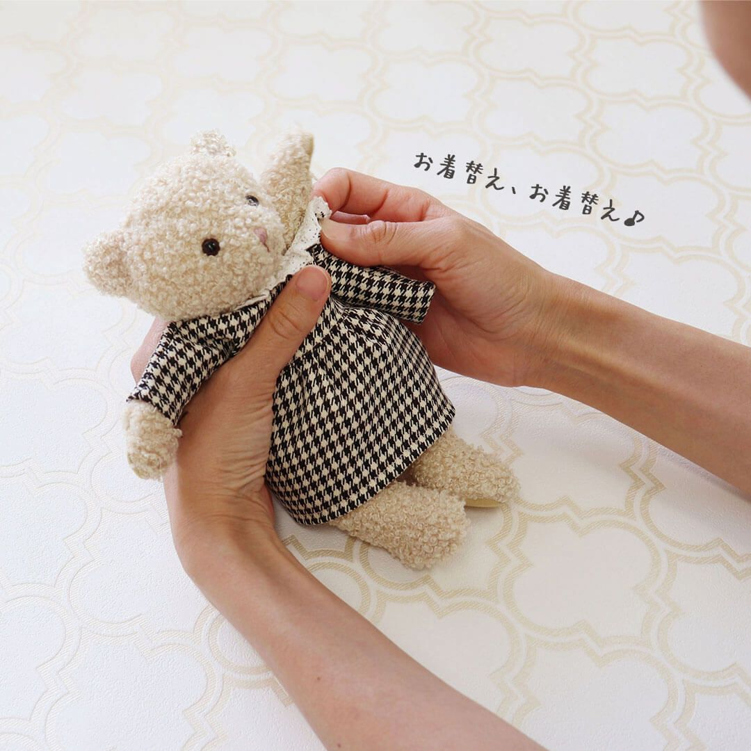 オシャレキッズテールリボンネックレスギフト