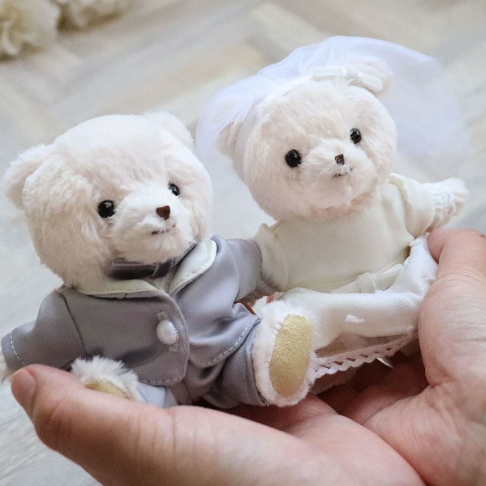 名入れウェディングベア｜結婚祝い・入籍記念に贈るペアギフト