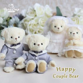 結婚式を彩るウェルカムベア｜新郎新婦への結婚祝いギフト
