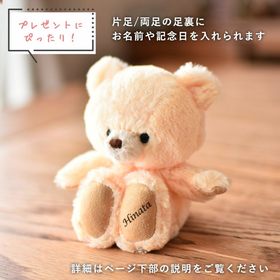 ココベア　デモデ 誕生日プレゼントや記念日に 名入れ可 かわいいテディベア